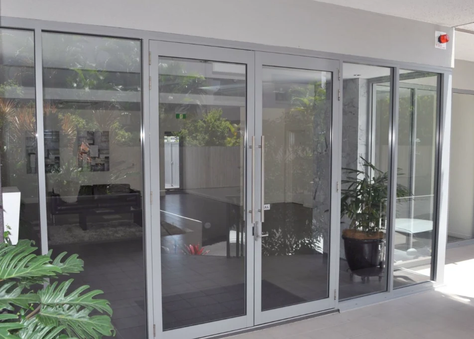 Commercial window and door maintenance